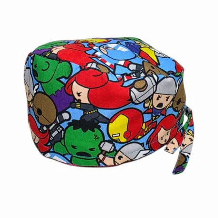 Cuffietta Chirurgica Avengers kawaii azzurro