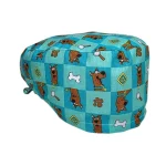 Cuffietta Chirurgica Scooby-Doo turchese