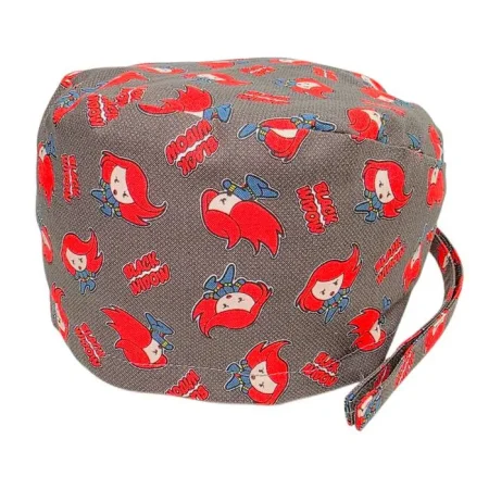 Cuffietta chirurgica Vedova Nera kawaii