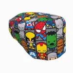 Cuffietta chirurgica supereroi kawaii strisce