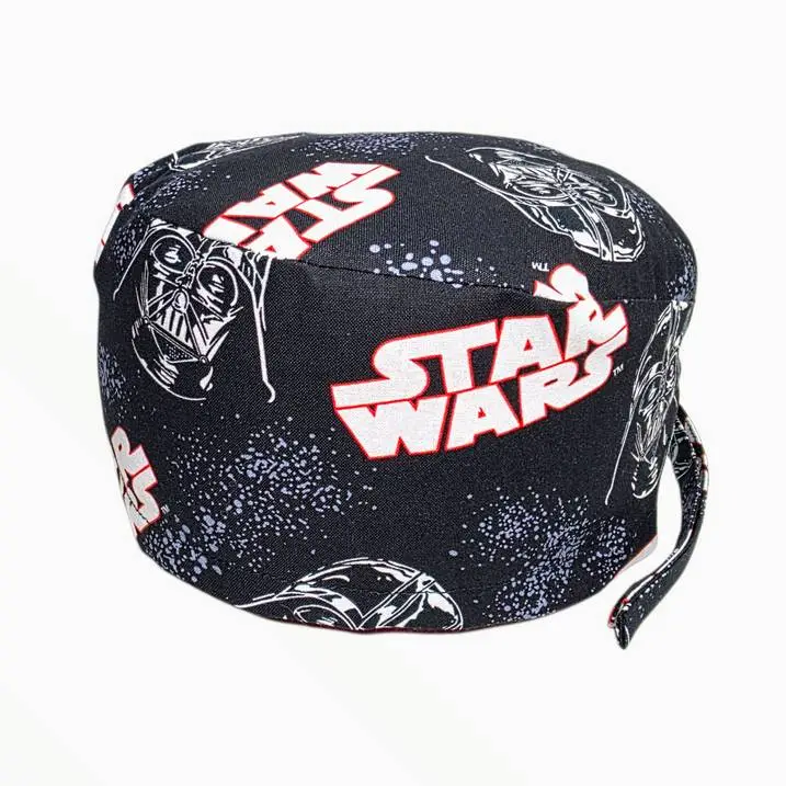 Cuffietta chirurgica Darth Vader nero_laccetti Cuffietta chirurgica Darth Vader nero