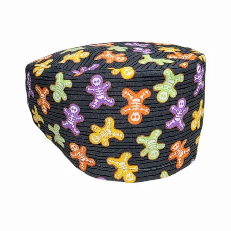 Cuffietta chirurgica scheletrini halloween