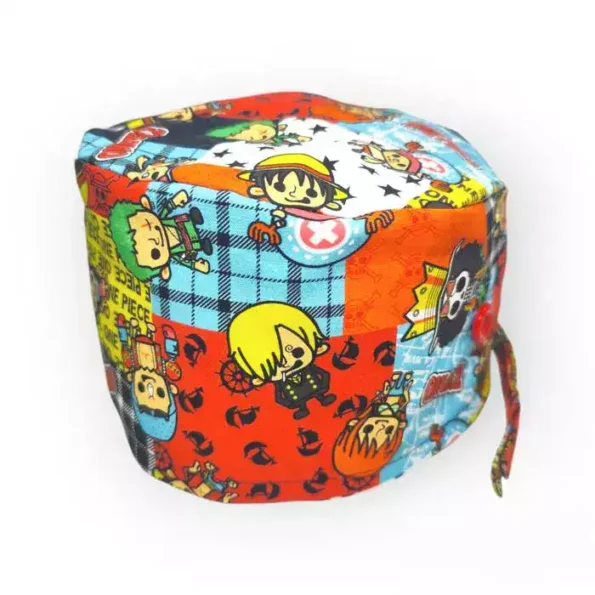 Cuffietta chirurgica One Piece scozzese