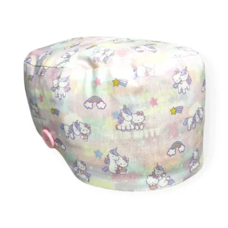 Cuffietta chirurgica Hello Kitty unicorni