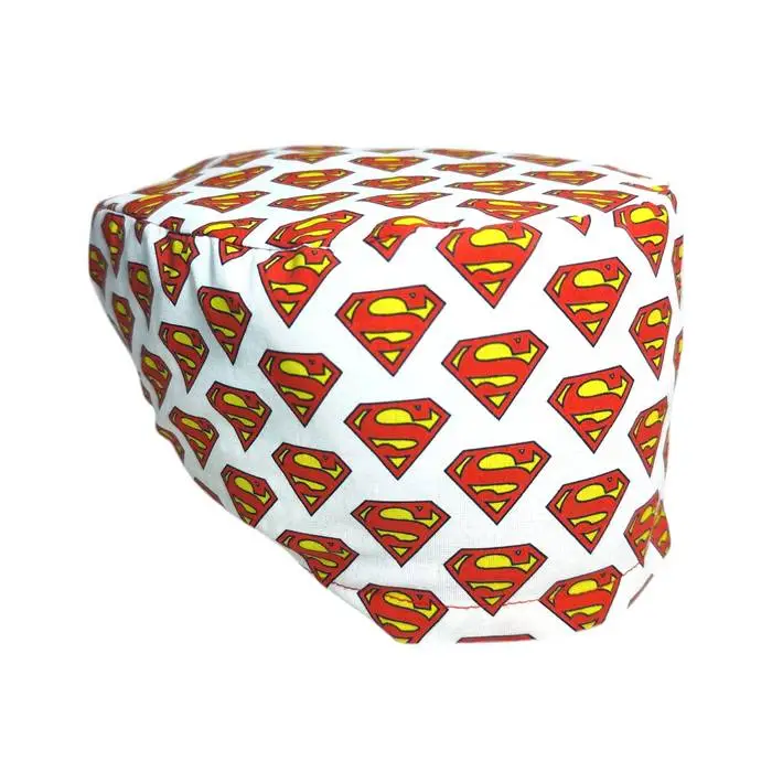 Cuffietta chirurgica Superman logo bianco Cuffietta chirurgica Superman logo bianco