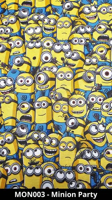 Cuffietta chirurgica Minion blu
