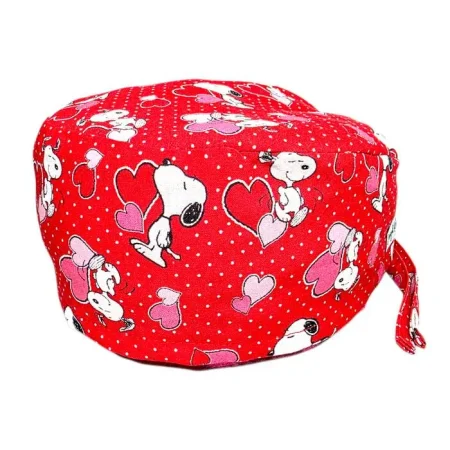 Cuffietta chirurgica Snoopy San Valentino