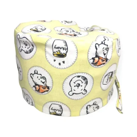 Cuffietta chirurgica Winnie pooh giallo