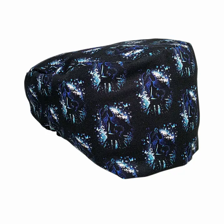 Cuffietta chirurgica Sposa cadavere nero Cuffietta chirurgica Sposa cadavere nero