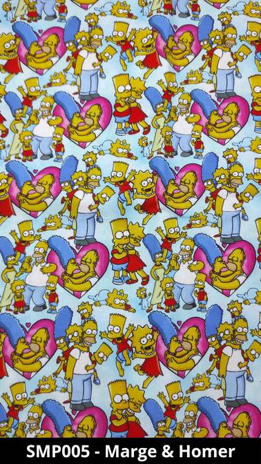 Cuffietta chirurgica Marge e Homer Simpson