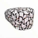 Cuffietta chirurgica fantasmini nero_elastico