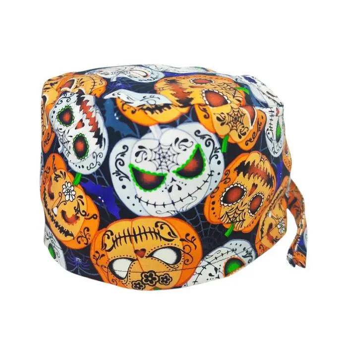 Cuffietta chirurgica zucche spaventose Cuffietta chirurgica zucche spaventose