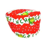 Cuffietta chirurgica Grinch rosso
