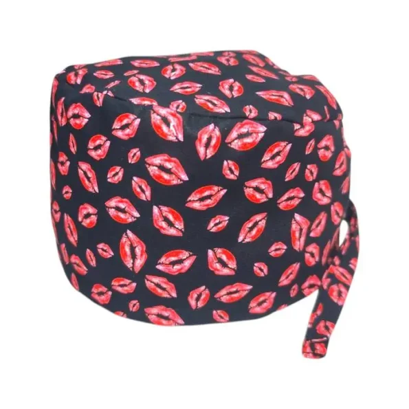 Cuffietta chirurgica labbra rosse