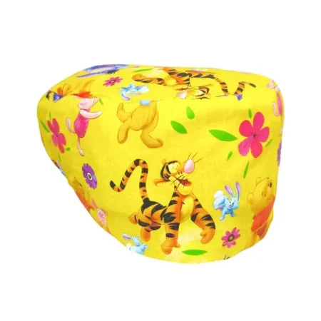 Cuffietta chirurgica Winnie Pooh fiori