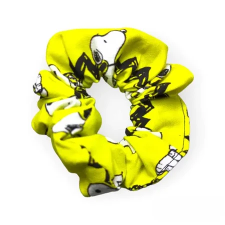 Scrunchie Snoopy giallo