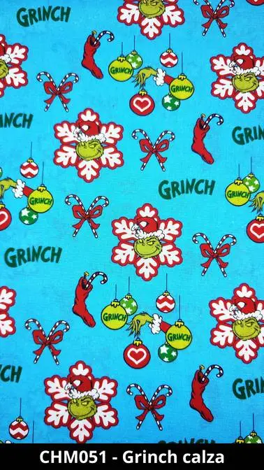 Cuffietta Chirurgica Grinch calza