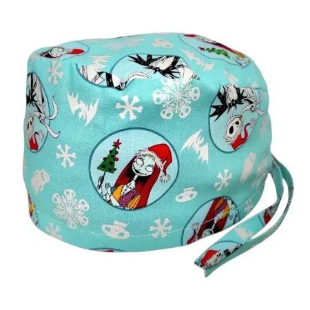 Cuffietta chirurgica Jack e Sally natale