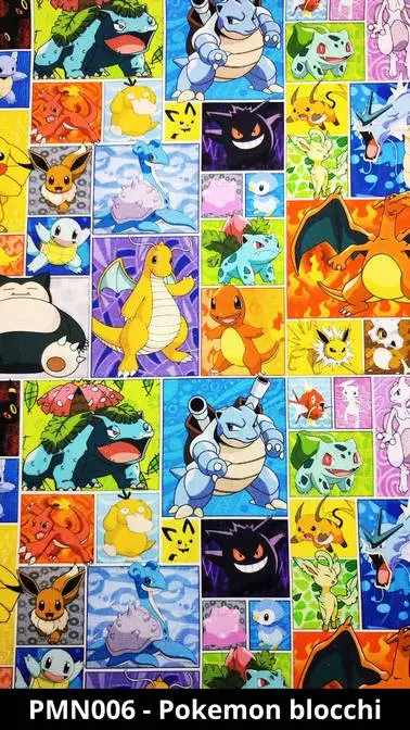 Cuffietta chirurgica Pokemon blocchi