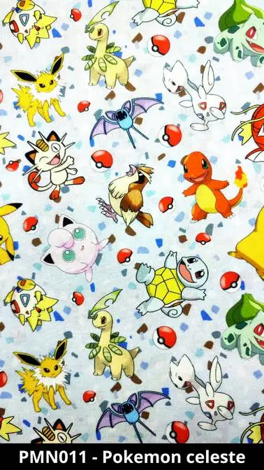 Cuffietta chirurgica Pokemon celeste