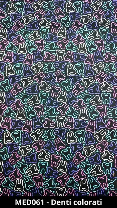 Cuffietta chirurgica denti colorati