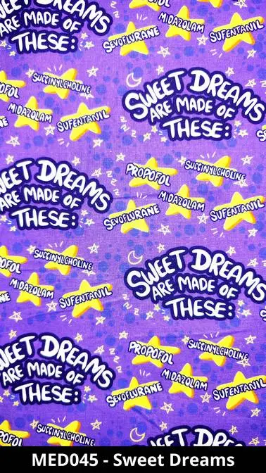 Cuffietta chirurgica sweet dreams