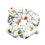 Scrunchie EKG cuori dorati