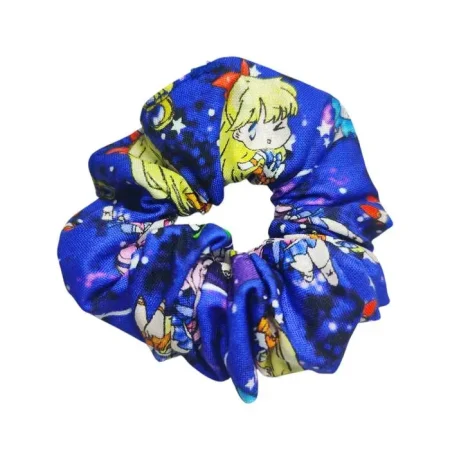 Scrunchie Sailor Moon blu