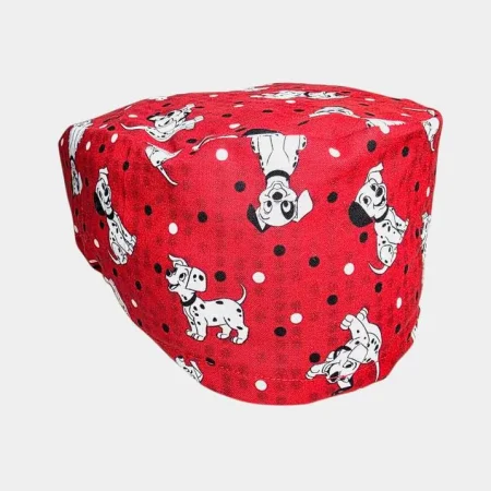 Cuffietta chirurgica dalmata rosso
