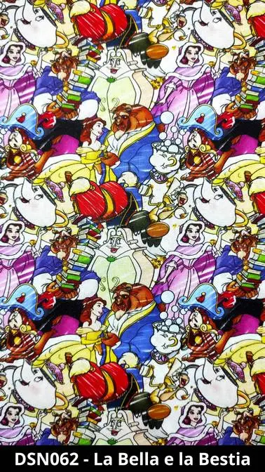 DSN062 Cuffia chirurgica La Bella e la Bestia