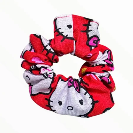 Scrunchie Hello Kitty rosso