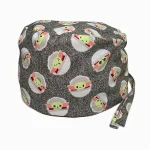 Cuffietta chirurgica Baby Yoda grigio