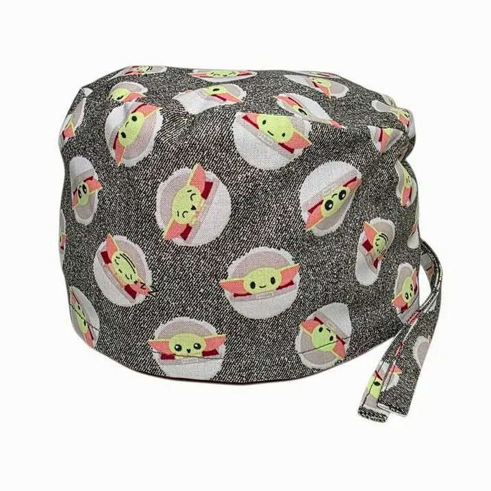 Cuffietta chirurgica Baby Yoda grigio Cuffietta chirurgica Baby Yoda grigio