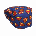 Cuffietta chirurgica Superman logo blu