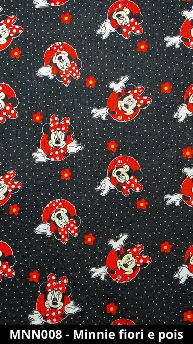 Cuffietta chirurgica Minnie pois nero