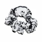 Scrunchie Jack Skeletron bianco