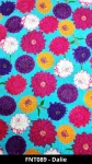 Cuffietta chirurgica dalie colorate