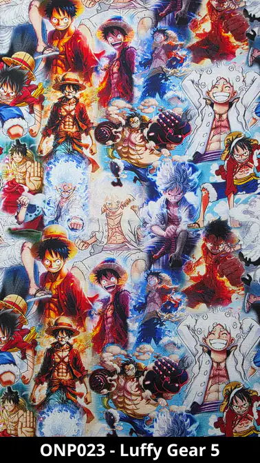Cuffietta chirurgica Luffy gear 5