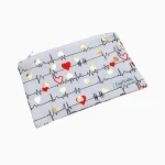 Astuccio EKG cuori dorati