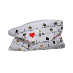 Astuccio EKG cuori dorati
