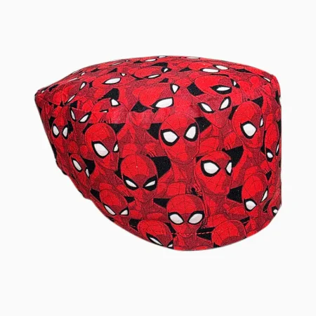 Cuffietta chirurgica Spiderman rosso