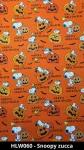Cuffietta chirurgica Snoopy zucca arancione