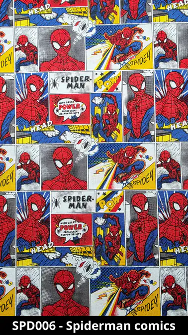 Cuffietta chirurgica Spiderman fumetto