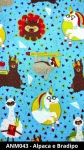 Cuffietta chirurgica alpaca e bradipo