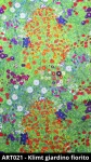 Cuffietta chirurgica Klimt giardino fiorito